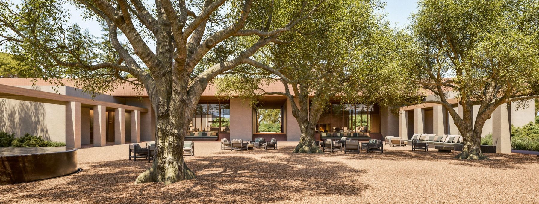 Referencia: villa bajo el bosque